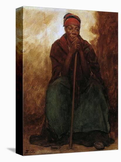 Dinah, the Black Servant, 1866-69-Eastman Johnson-Premier Image Canvas