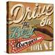 Diners and Drive Ins I-Pela Design-Stretched Canvas