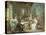 Dining on the Terrace-Frans Christoph Janneck-Premier Image Canvas