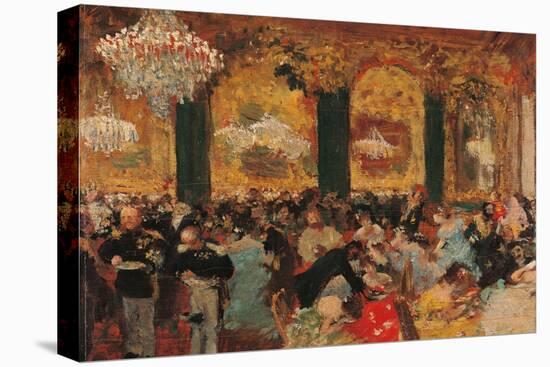 Dinner at the Ball-Edgar Degas-Premier Image Canvas