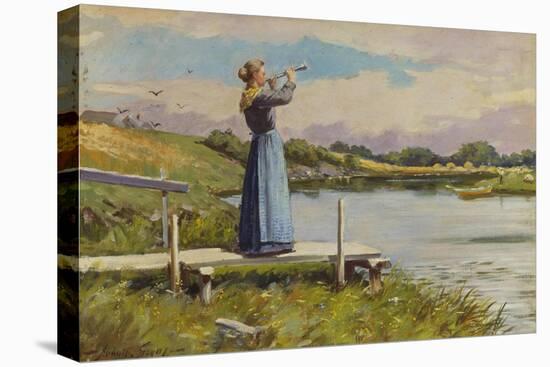 Dinner Horn-Abbott Fuller Graves-Premier Image Canvas