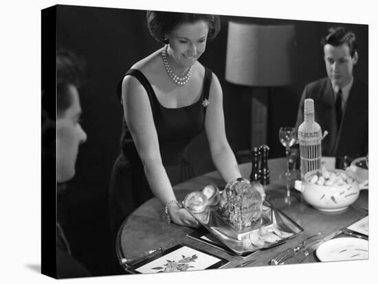 Dinner Served, 1964-Michael Walters-Premier Image Canvas