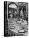 Dinner Setting For Royalty is Exact Duplicate of Table That Was Made the Year Prior-Eliot Elisofon-Premier Image Canvas