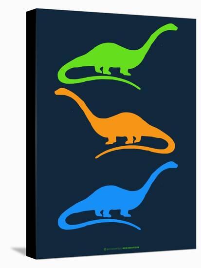 Dinosaur Family 25-NaxArt-Stretched Canvas