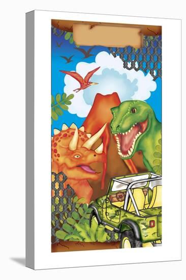 Dinosaur Gift Bag 1-Maria Trad-Premier Image Canvas