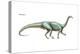 Dinosaur-Encyclopaedia Britannica-Stretched Canvas