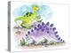 Dinosaurs - Humpty Dumpty-Amy Wummer-Premier Image Canvas