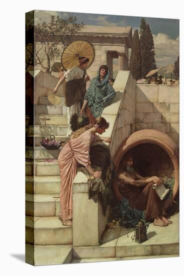 Diogenes. 1882-John William Waterhouse-Premier Image Canvas
