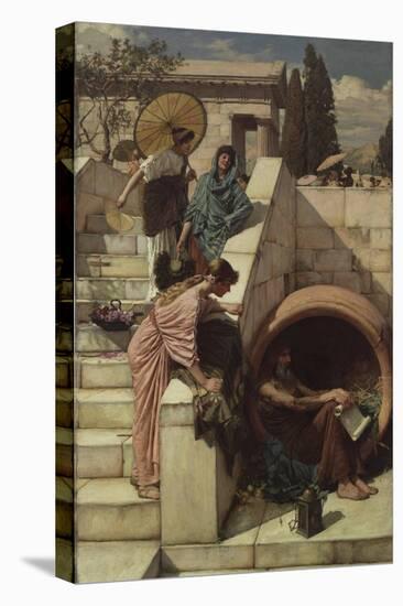 Diogenes (D.C.320 BC), 1882-John William Waterhouse-Premier Image Canvas