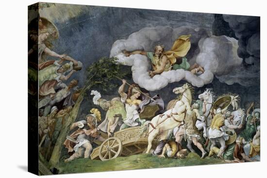 Diomede Uccide Tideo-Giulio Romano-Premier Image Canvas