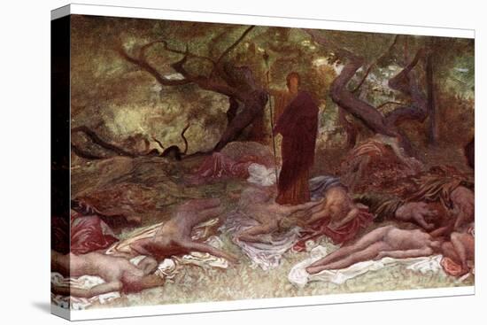 Dionysus and the Maenads, 1901-William Blake Richmond-Premier Image Canvas
