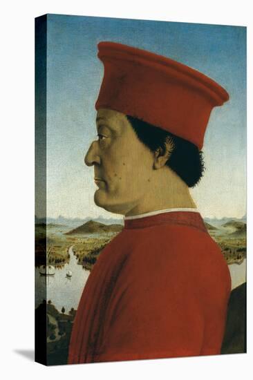 Diptych with the Duke and Duchess of Urbino and Triumphs-Pietro di Benedetto-Premier Image Canvas