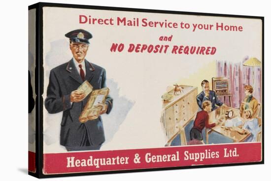Direct Mail Service to Your Home-null-Stretched Canvas