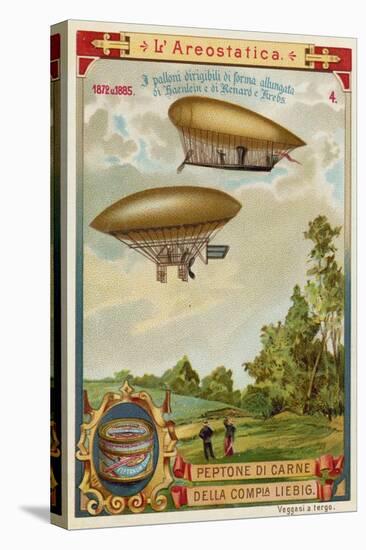 Dirigible Airships of Haenlein-null-Premier Image Canvas