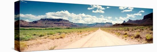 Dirt Road Passing Through a Landscape, Onion Creek, Moab, Utah, USA-null-Premier Image Canvas