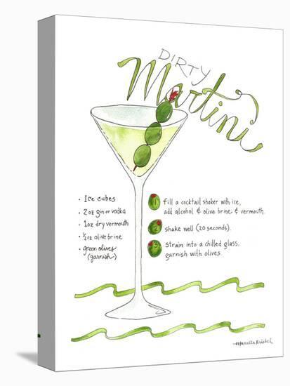 Dirty Martini-Marcella Kriebel-Stretched Canvas