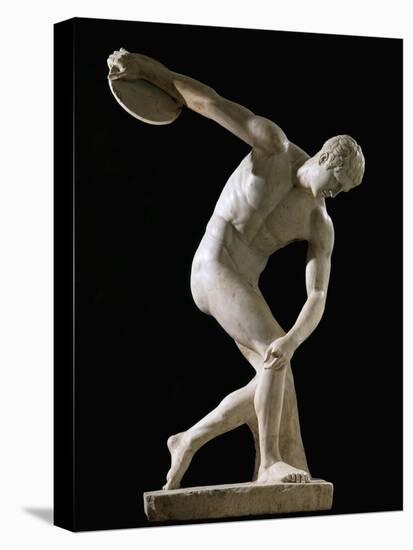 Discus-Thrower (Discobolos)-null-Stretched Canvas