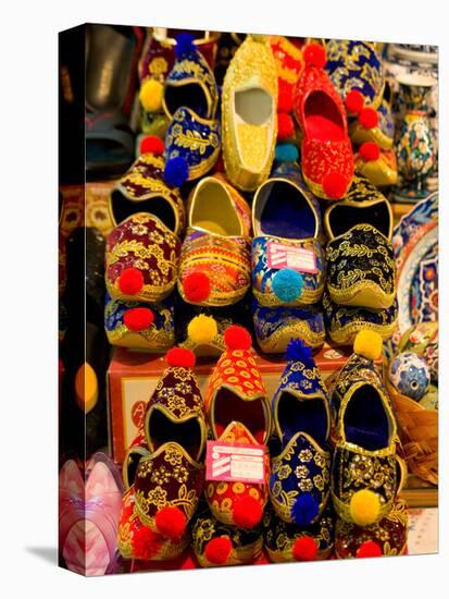 Display of Shoes for Sale at Vendors Booth, Spice Market, Istanbul, Turkey-Darrell Gulin-Premier Image Canvas