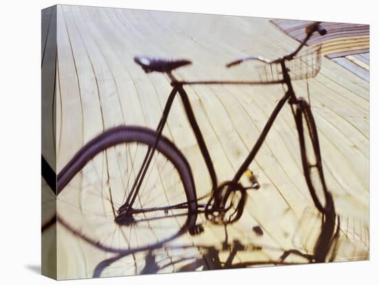 Distorted Image of a Bicycle-null-Premier Image Canvas