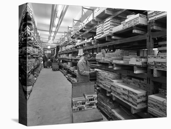 Distribution Warehouse, Stanley Tools, Sheffield, South Yorkshire, 1967-Michael Walters-Premier Image Canvas