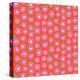 Ditsy Floral Pattern with Small Cherry Flowers-tukkki-Stretched Canvas