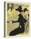 Divan Japonais Music Hall-Henri de Toulouse-Lautrec-Stretched Canvas