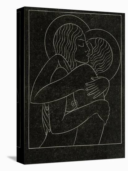 Divine Lovers, 1922-Eric Gill-Premier Image Canvas