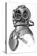 Diving Helmet with Weights Attached-null-Premier Image Canvas