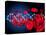 DNA And Red Blood Cells-Victor Habbick-Premier Image Canvas