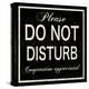 Do Not Disturb-Sloane Addison  -Stretched Canvas
