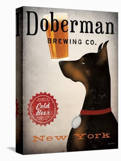 Doberman Brewing Company NY-Ryan Fowler-Stretched Canvas