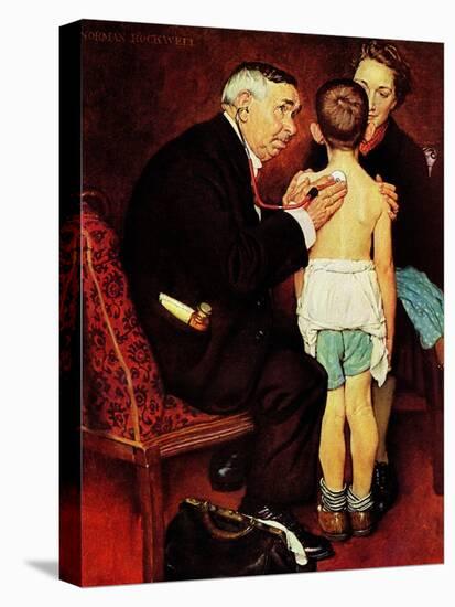 "Doc Melhorn and the Pearly Gates", December 24,1938-Norman Rockwell-Premier Image Canvas