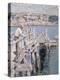 Dock Scene, Gloucester, 1896-Childe Hassam-Premier Image Canvas