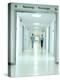 Doctors Walking Down Neurology Wing of Hospital-null-Premier Image Canvas