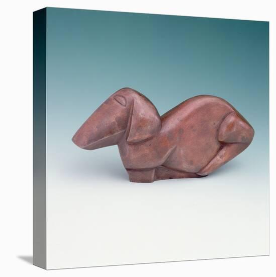 Dog (Aluminium)-Henri Gaudier-brzeska-Premier Image Canvas