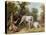 Dog and Hare-Jean-Baptiste Oudry-Premier Image Canvas