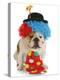 Dog Clown-Willee Cole-Premier Image Canvas