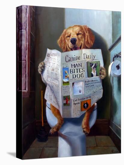 Dog Gone Funny-Lucia Heffernan-Stretched Canvas