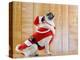 Dog in Santa Suit-Don Mason-Premier Image Canvas