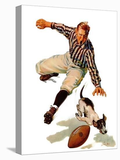 "Dog on the Field," October 18, 1941-Lonie Bee-Premier Image Canvas