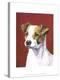 Dog Portrait, Jack-Jill Sands-Stretched Canvas