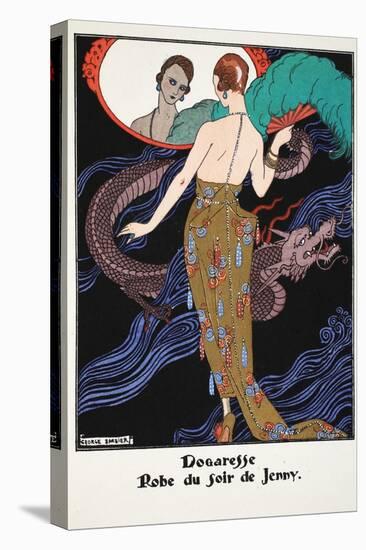 Dogaresse - Evening Gown by Jenny, 1919-21-Georges Barbier-Premier Image Canvas