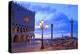 Doge's Palace and Piazzetta against San Giorgio Maggiore in the early morning light, Venice, UNESCO-Hans-Peter Merten-Premier Image Canvas