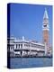 Doges Palace and the Campanile, St. Marks Square, Venice, Unesco World Heritage Site, Veneto, Italy-Guy Thouvenin-Premier Image Canvas