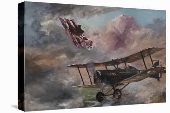 Dogfight 1917-Vincent Alexander Booth-Premier Image Canvas