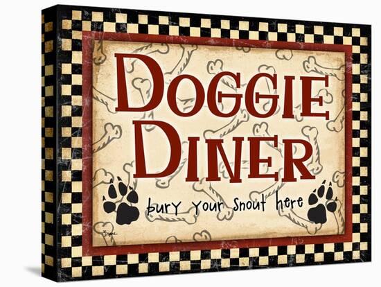 Doggie Diner-Diane Stimson-Stretched Canvas