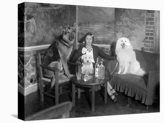 Dogs Club Cocktail Bar-null-Premier Image Canvas