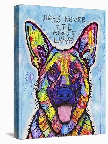 Dogs Never Lie-Dean Russo-Premier Image Canvas