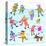 Dogs On Ice-Kerstin Stock-Stretched Canvas
