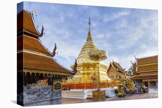 Doi Suthep Temple, Chiang Mai, Thailand, Southeast Asia, Asia-Alex Robinson-Premier Image Canvas